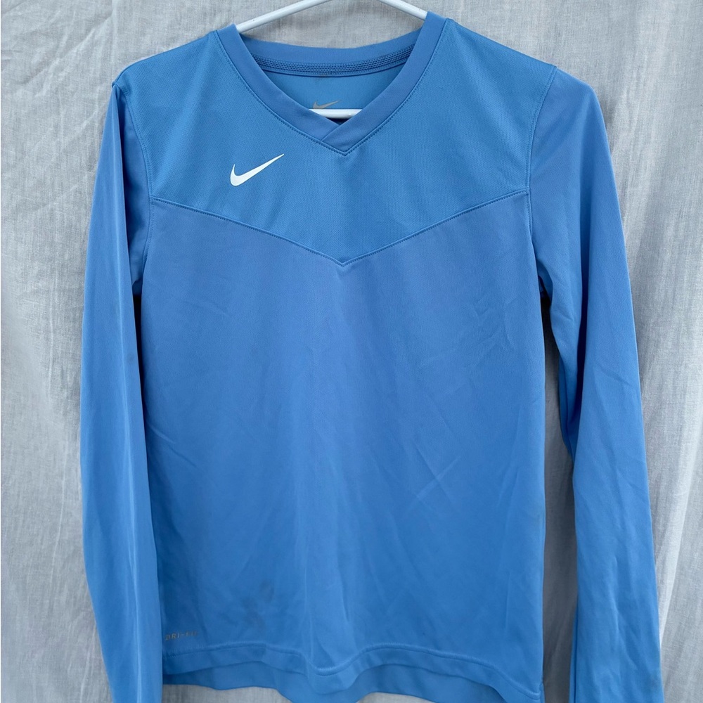 Nike Sky Blue Athletic Shirt